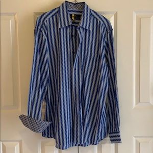 Men’s Bugatchi long sleeve dress shirt